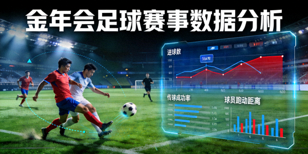 金年会足球赛事数据分析 - 绿茵场上的激烈比赛与实时数据图表叠加